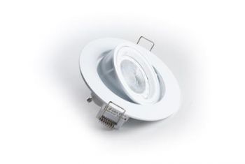 Glitz LED IDALIA Downlight White with GU10 Bulb 6w