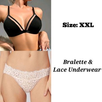 Bralette & Underwear - XXL #008