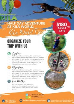 Half Day Adventure at Kila World (Adult)