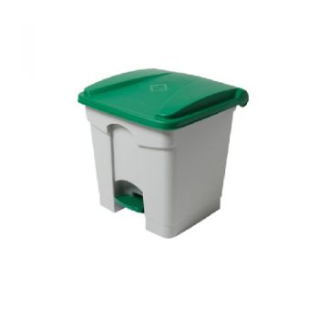 Phoenix Heavy Duty Pedal Bin Fog/Grove - 30L 