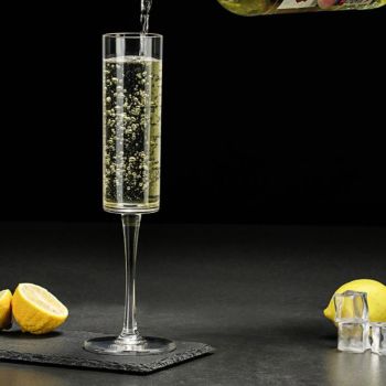 Cylindrical Champagne Flute