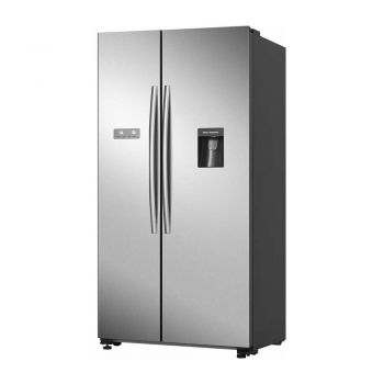 HISENSE 578L SIDE BY SIDE NON-PLUMBED WATER DISPENSER REFRIGERATOR