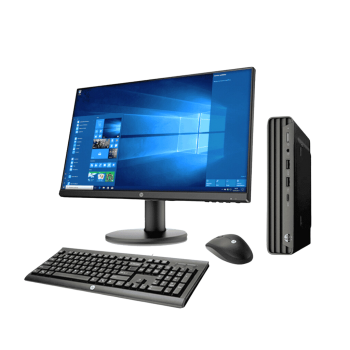 HP Mini PC Set Core i7 16GB 512GB SSD