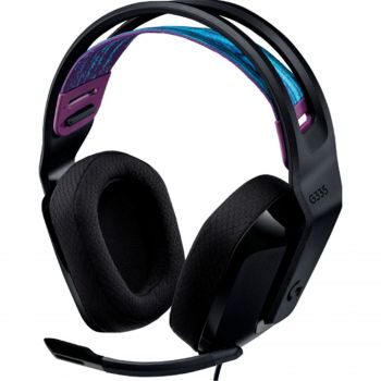 Logitech G335 Wired Gaming Headset - Black / White