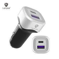 36W Type-C + USB Car Charger