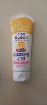 Max Block SunscreenKids & 50+