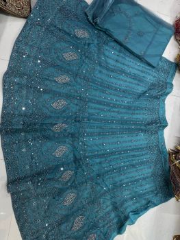 Blue Lehenga SLB05