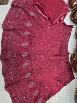 Pink Lehenga SLB06