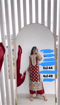 MAROON KAMEEZ SLB12