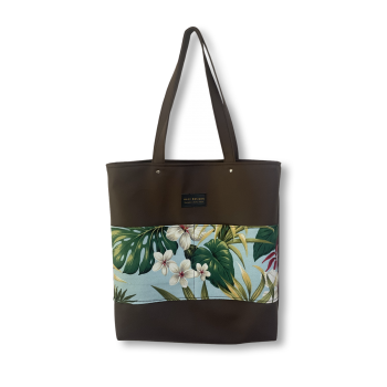 Anne Tote - Floral blue