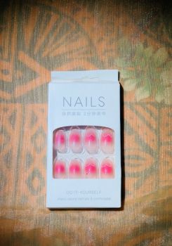 Nail Extensions, Pink 01