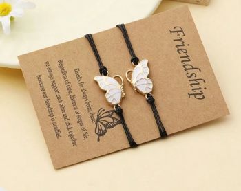 2pc butterfly bracelet 