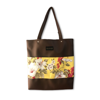 Anne Tote - Yellow floral