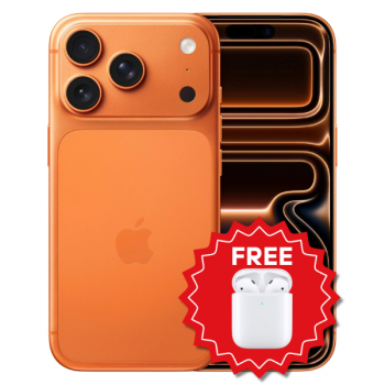 Apple iPhone 17 Pro 256GB With Free (Apple Airpods - 2nd Gen)