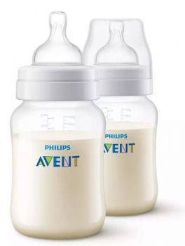 AVENT ANTI-COLIC PP 9OZ 2PK BOTTLE  SCF813/27