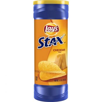 Lays Stax Cheddar Flavored  Chips-155.9g