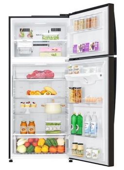 LG 475L ANTI-FINGERPRINT BLACK STEEL REFRIGERATOR