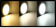 3 color Panel Light 