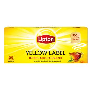 Lipton Yellow Tea Bags 25s