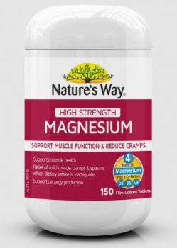 Nature's Way Magnesium High Strength 150 Tablets
