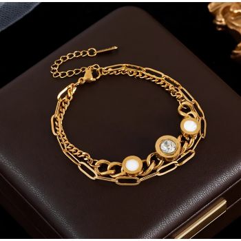 Stainless Chunky Retro Bracelet