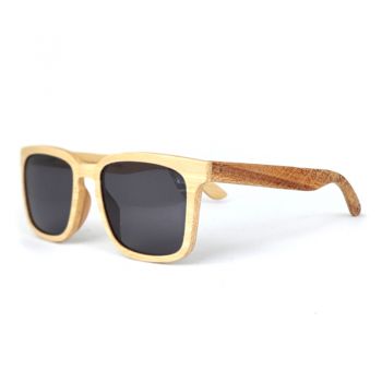 MANA - Bamboo Skateboard Polarised Sunglasses