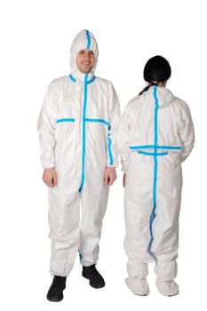 medical disposable coverall thermoculated laminated 