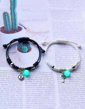 2pcs Luminous Couple Star Bracelet