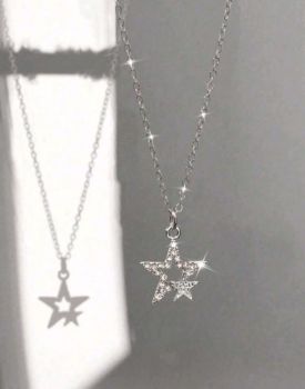 Cool & Star Pentagram Shaped Necklace