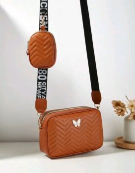  Crossbody Bag With pouch Set