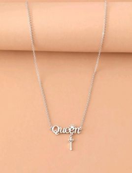 Stainless Steel Queen Necklace