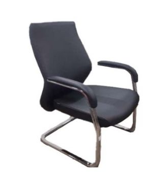 SEPHON VISITOR CHAIR  CHROME BASE