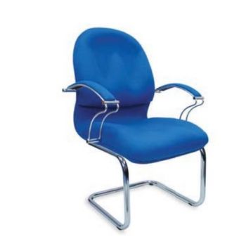 SCOTIA  VISITOR CHAIR  CHROME BASE