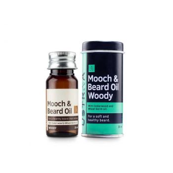 USTRAA Beard & Mooch Oil Woody 35ml