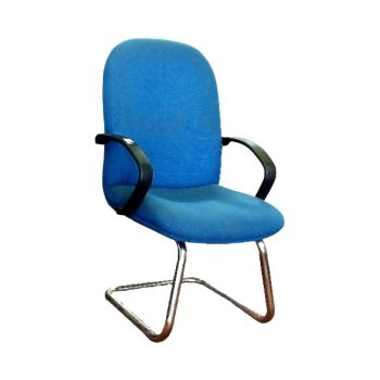 Office Chair - Fabric Visitor Chair With Arm