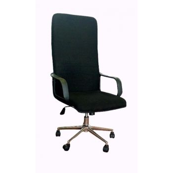 Office Chair - Fabric Swevel High Back Chair Wuth Gaslift