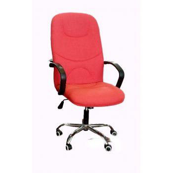 Office Chair - Fabric Swevel High Back Chair Wuth Gaslift