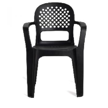 Olivia Outdoor Chair - Black 