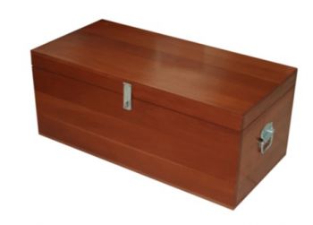 BEDDING BOX SOLID MIXED TIMBER