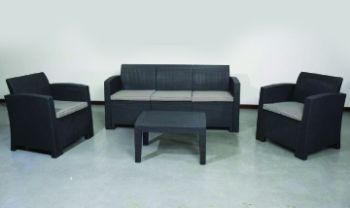 Outdoor Sofa Set With Coffee Table