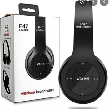 P47 Wireless Bluetooth Headphone with Audio Jack, MP3/ FM / Call