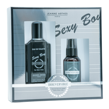 Jeanne Arthes Sexy Boy Irreversible EDT 100ml+Face Care 75ml