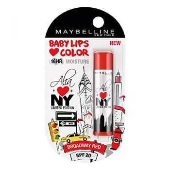 Maybelline Baby Lips Color Alia SPF20 Broadway Red 4g
