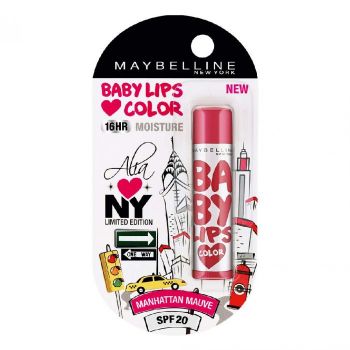 Maybelline Baby Lips Color Alia SPF20 Manhattan Mauve 4g