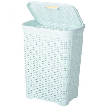 Phoenix Rattan Laundry Basket Fog