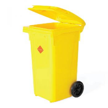 Phoenix Trash Bin Yellow - 120L