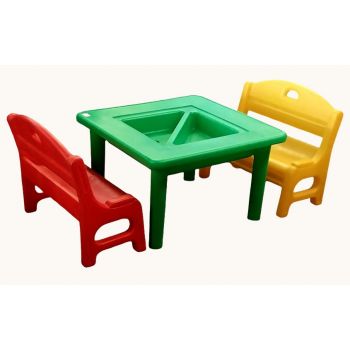 Pre School - Kids Table With Chairs.
