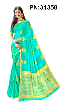 PN:31358 Soft Chiffon Georgette Saree