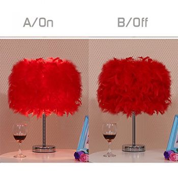 Feather Table Lamp (2517)