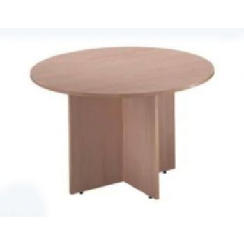 Office Round Table | Silver Grey